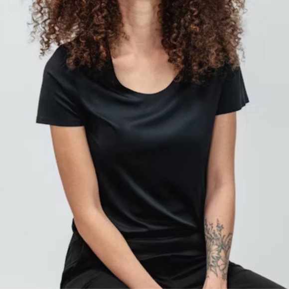 Ministry of Supply Black Luxe Touch Tee Size XXS New with Tag - Picture 3 of 14